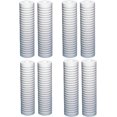 thumbnail image 1 of – Grooved Water Filter Cartridges Compatible with AP110-NP Models – Remove Bad Taste & Odor – Whole House Replacement Water Filter Cartridge – 5 Micron – White (8 Pack), 1 of 1