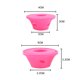 thumbnail image 3 of Paquete de 40 rizadores de pelo de silicona rosa, regalo para ella para peinar el cabello con calor sin esfuerzo JAMW Sencillez, 3 of 5