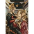 thumbnail image 3 of Sandro Botticelli 13x18 Black Modern Framed Museum Art Print Titled - Madonna and Child with Angels (1465-1470), 3 of 5