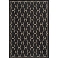 thumbnail image 1 of Safavieh Courtyard Black Indoor Outdoor Rug - 5'3" x 7'7", 1 of 1