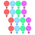 thumbnail image 3 of 24Pcs Foldable Flying Fans Toy Pocket Flying Disc Summer Party Favors (Random Color), 3 of 4