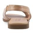 thumbnail image 3 of Journee Womens Brinsley Sling Back Flat Sandals, Widths Available, 3 of 9