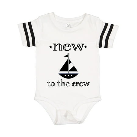 

Inktastic New to the Crew Newborn Gift Baby Boy or Baby Girl Bodysuit