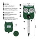 thumbnail image 5 of Repelente de animales ultrasónico solar para exteriores, repelente de alarma de sonido para perros (verde) Wdftyju Libre de BPA, 5 of 5