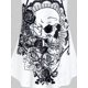 thumbnail image 4 of Más el tamaño de la impresión del cráneo del entrecruzamiento Tank Top Rosegal  Camisetas sin mangas de talla grande, 4 of 5