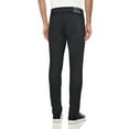 thumbnail image 2 of RAW X Men's Slim Fit Biker Jeans, Washed Ripped Distressed Moto Stretch Denim Pants, Black, 34W x 32L, 2 of 2