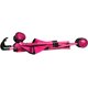 thumbnail image 5 of Cochecito para muñecas Precious Toys rosa intenso y negro con rueda giratoria, 5 of 12