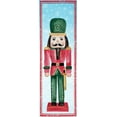 thumbnail image 2 of PI Studio  13x32 White Modern Wood Framed Museum Art Print Titled - Nutcracker I, 2 of 4
