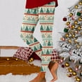thumbnail image 2 of Gibobby Leggings de Navidad para mujer Leggings deportivos estampados navideños de moda informal para mujer Leggings de yoga informales(Verde,G), 2 of 5