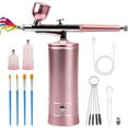 thumbnail image 1 of Compresor inalámbrico recargable Airbrush Kit con pistola de aerógrafo, 1 of 9