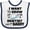 White and Navy, variant on Inktastic I Want to Grow Up to Be a Dentist Like My Daddy Boys or Girls Baby Bib