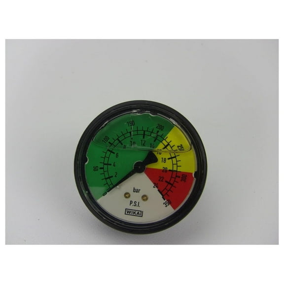 Udor GG350BM Back Mount 0-350psi Pressure Gauge