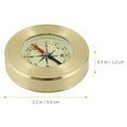thumbnail image 2 of OUNONA Golden Brass and Acrylic Outdoor Compass for Hiking and Camping Gear, 2 of 8