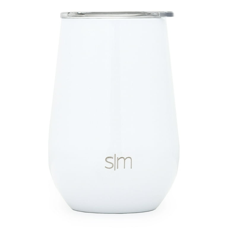 Simple Modern Spirit 12oz Wine Tumbler Glass with Lid - Vacuum Coffee Mug  Stemless Cup 18/8 Stainless Steel Shimmer: Kunzite - Walmart.com