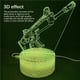 thumbnail image 4 of Serie De Juegos Móviles Lámpara De Cabecera Holograma 3D Ilusión Luz Nocturna Con Control Remoto Yuarrent HA016059-00, 4 of 7