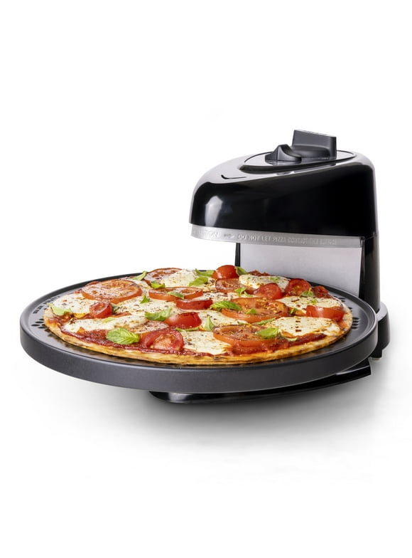 Presto Pizzazz Plus Rotating Pizza Oven, 03432 Black