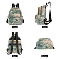 thumbnail image 4 of FORMRS Mini Backpack Purse for Women Travel Daypack Casual Shoulder Bag, Floral Forest Pattern, 4 of 7