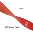 thumbnail image 4 of Uxcell 18mm x 5000mm Flexible TPE Self Adhesive U-Shape Veneer Edging Edge Banding Brown, 4 of 6