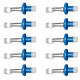 thumbnail image 1 of Tapón de sellado de vino tinto para apretar, 10 Uds., tapón redondo azul claro MFZFUKR CPB-DE-WX866-10, 1 of 5