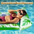 thumbnail image 2 of Tumbona inflable para piscina Sloosh, 2 paquetes XL con reposacabezas, 2 of 7