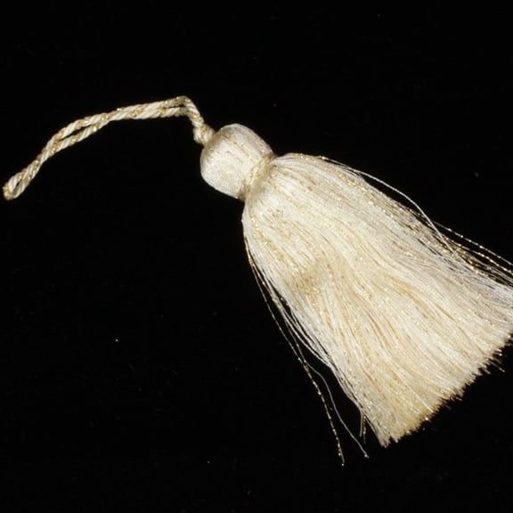 The Ribbon People Club Pack of 24 Gold Contemporary Metallic Tassels 4"