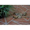 thumbnail image 4 of Furnish My Place Geometrical Pattern Indoor/Outdoor Refine Rust Rug, Abstract Area Rug, Doorway Mat, Contemporary Rug for Living Room, Entryway, Made in USA, 2' Octagon - Set of 20, 4 of 5