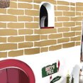 thumbnail image 3 of 4Pcs Wall Sticker, Innovative Brick Pattern PVC Wall Sticker Home Decoration For Bedroom Living Room Use, 3 of 8