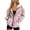 Cherry Blossom Pink, variant on Renewold Frog Flower Yellow Womens Zip Up Hoodie Sweatshirt Tops Long Sleeve Y2K Jackets with Pockets Pullover Hoodies Tops Fleece Sweatshirts Oversized Jackets Sweaters Casual Outfits, 3XL