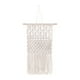thumbnail image 2 of Cesta de almacenamiento colgante de pared de macramé, soporte para colgar libros de cuerda tejida bohemia para 67CMX33CM, 2 of 9