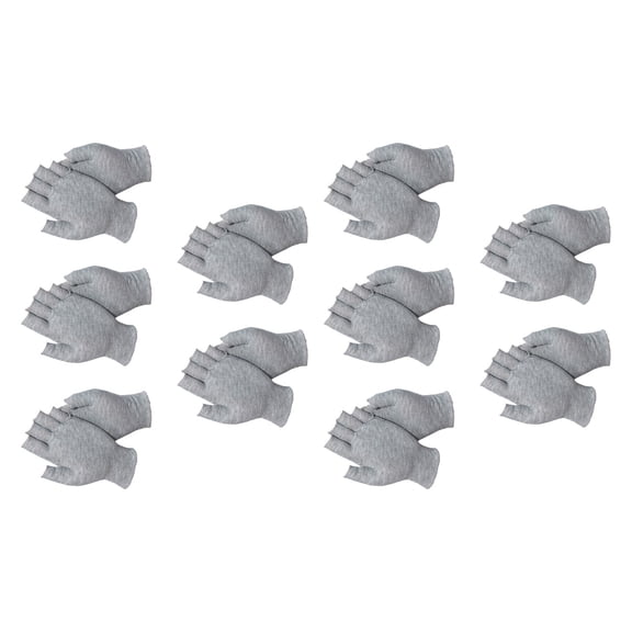 Sweat Absorbing Cotton Fingerless Gloves Ensuring Dry Hand During Intense Activities Like Gym Workouts and Cycling