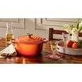 thumbnail image 4 of Cocotte Le Creuset Signature de 4,5 qt Flamme Dorée, 4 of 6
