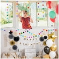 thumbnail image 6 of 2Pcs Felt Ball Garland Bright Green Garland Handing Balls 6.6Feet Long 30 Balls Party Banner Decor, 6 of 6