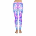 thumbnail image 4 of SUNENAT Modern Galaxy Mermaid Tail Stretchy Capri Leggings Skinny Yoga Sports Pants Extra Large, 4 of 4