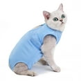 thumbnail image 3 of Visland Cat Professional Recovery Clothes For Abdominal Wounds For Cats And Dogs, After Surgery Wear, Pajama Suit, 3 of 8