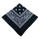 thumbnail image 5 of Soidarity Pañuelo cuadrado de poliéster a la moda, pañuelo para la cabeza de Cachemira, pañuelo multifuncional, accesorios para pañuelos, Negro 2Conjunto, 5 of 6