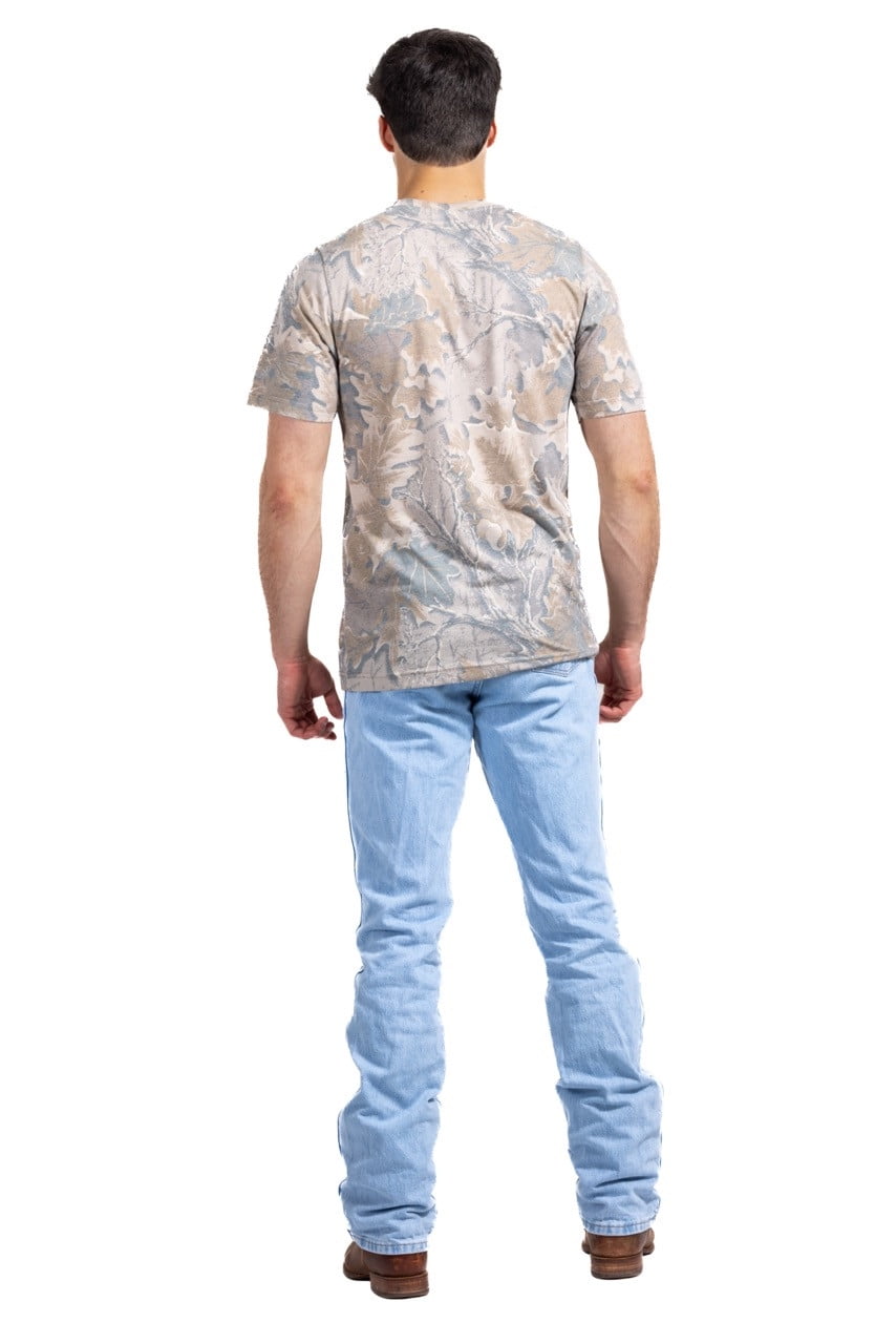Realtree Camo Tri-Blend Short Sleeve Shirt – Lightweight & Soft, Outdoor & Hunting Apparel​