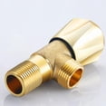 thumbnail image 2 of Brass Angle Valve: Space-Saving HotCold Water Control for Every A, 2 of 9