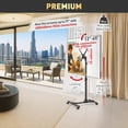 thumbnail image 3 of Barkan 13 - 65 inch Tilt Mobile TV Mount Stand Black Patented to Fit Various Screen Types 5 Year Warranty, 3 of 9