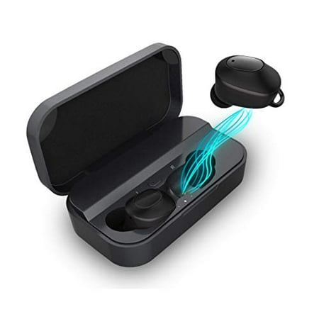 Techsmarter true stereo wireless earbuds headphones