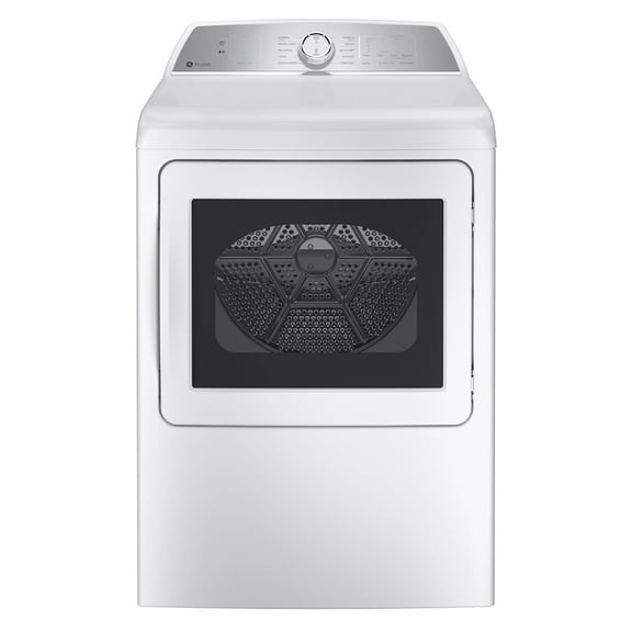 GE Appliances 7.4 cu ft 240.0 V Gray Electric Dryer