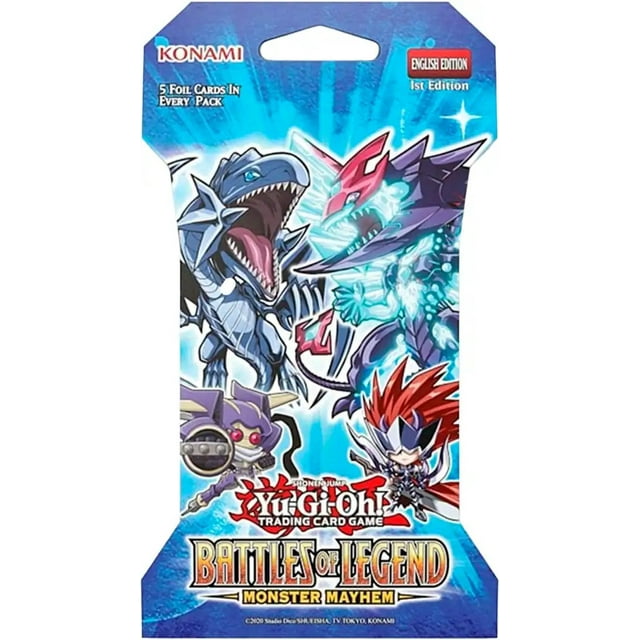 Yu-Gi-Oh! - Battles of Legend Monster Mayhem Booster Pack (1st Edition) - 5 Cards