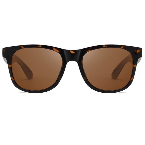 KANASTAL Polarized Sunglasses for Women Men UV400 Protection Sun Glasses for Fishing Hiking Driving Sports Tortoiseshell Frame Brown Lens