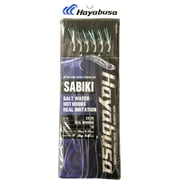 Hayabusa EX125-10 Real Minnow Sabiki Size: 10, 6 Hooks, Main 30lb - EX125-10