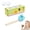 Butterfly, variant on QENASHAING Wooden Blow Pipe Toy with 2 Floating Balls, 6 in Long, Develops Breath Control & Hand-Eye Coordination, Fun Skill Game for Kids Ages 3+