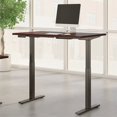 thumbnail image 1 of Move 60 Series Height Adjustable Standing Desk in Cherry - Engineered Wood, 1 of 6