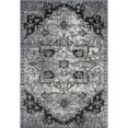 thumbnail image 1 of Amer Rug ALX497999 7 ft. 9 in. x 9 ft. 9 in. Ale x andria 49 Power-Loomed Area Rug - Dark Gray, 1 of 1