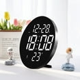thumbnail image 5 of 9-inch creative dual-purpose LED clock multi-function living room clock bedside clock, 5 of 5