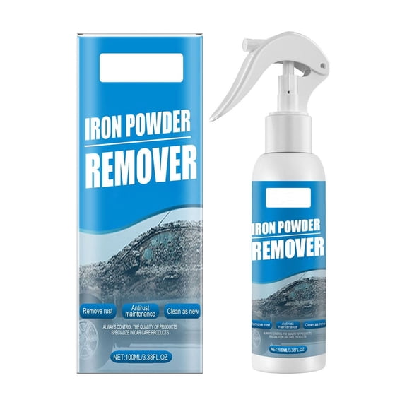 Rust Remover Spray for Car Parts, Multipurpose Automotive Cleaner and Degreaser, Fast Acting Formula for Metal Surfaces, Tools, and Household Items, Removes Corrosion, 100ml Bottle