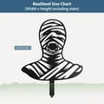 thumbnail image 3 of Halloween Monster Garden Stakes – Mummy – Outdoor Metal Halloween Yard Decorations – Handcrafted Steel, Weather-Resistant, Made in USA by RealSteel, 3 of 3