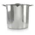 thumbnail image 3 of Gibson Everyday Whittington 16-Quart Stainless Steel Stock Pot with Lid, Silver, Mirror Polish Finish, 3 of 4